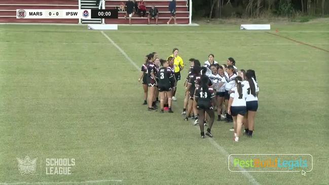 Replay: 2021 Titans schools League Girls Div 1 -  Yr 11/12 Marsden vs Ipswich