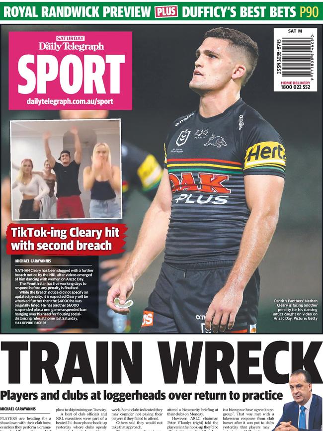 This time five years ago Nathan Cleary made headlines for breaching Covid-19 restrictions.