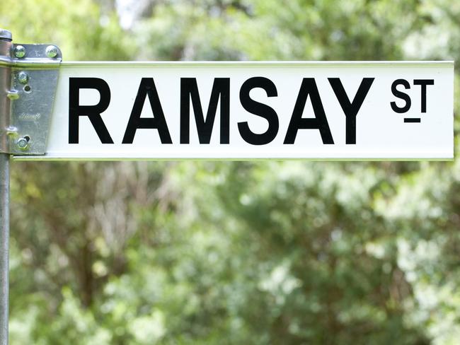 NEW NEIGHBOURS STILLS- The Ramsay Street sign. Picture: Amazon