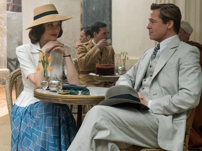 Marion Cotillard and Brad Pitt in the World War Two romance Allied.