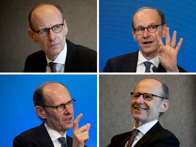 pictures of Shayne Elliott who has stepped down as CEO of ANZ