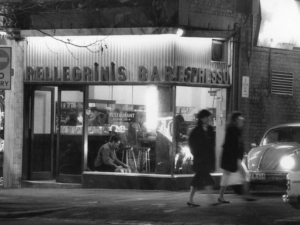 Sisto Malaspina took over Pellegrini’s from the original owners in 1974. Picture: Leigh Henningham