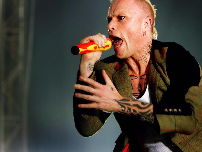 Keith Flint performs at the Gold Coast Big Day Out. Picture: Supplied