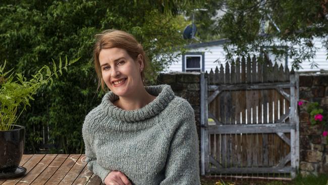 Tasmanian author Katherine Kruimink is won the 2020 Vogel Literary prize. Picture: Chris Crerar