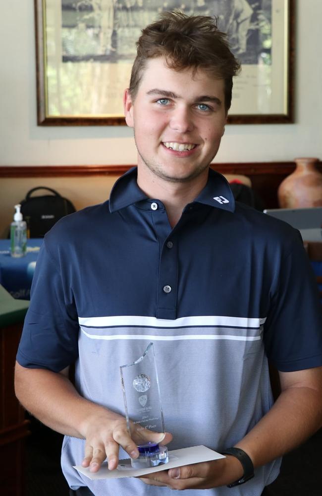 Queensland golfer Jayke Merrell. Picture – Facebook/Golf Australia.