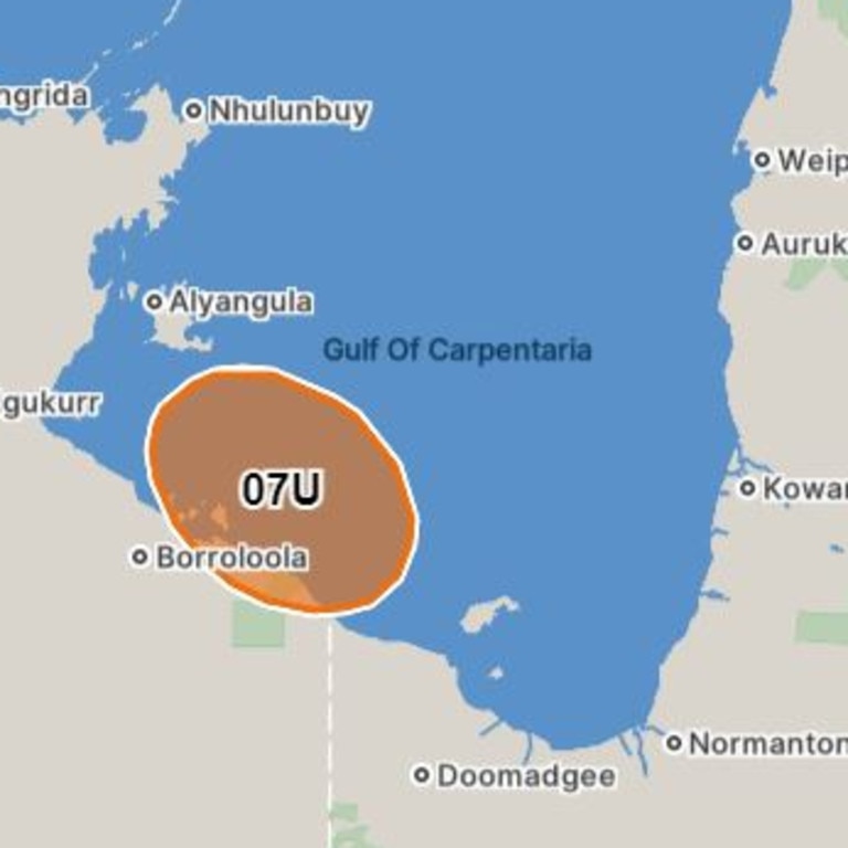 Chances increase of a cyclone forming in Gulf of Carpentaria