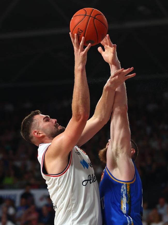 Isaac Humphries enjoyed a breakout campaign for Adelaide. (Photo by Chris Hyde/Getty Images)