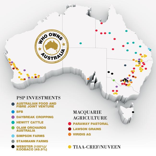 Map for The Weekly Times online.