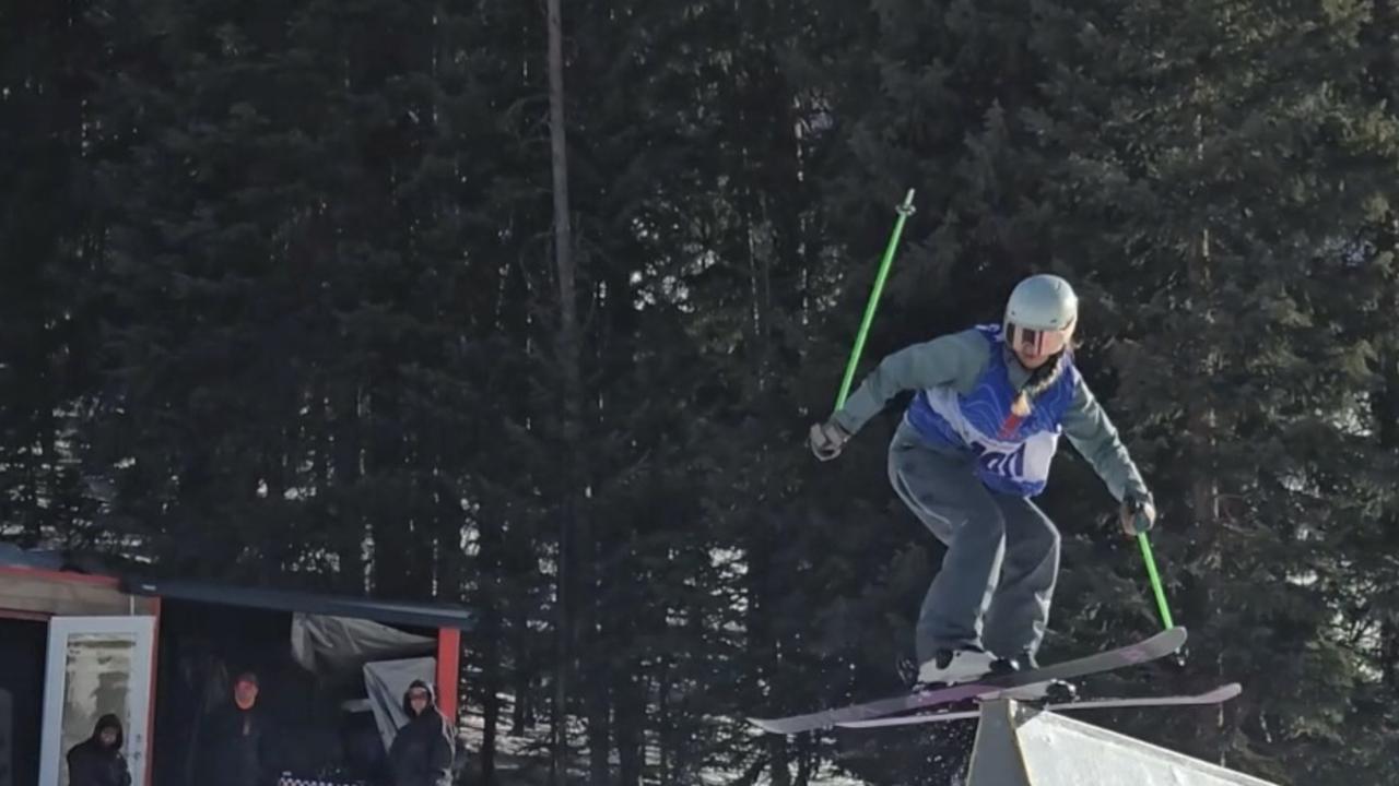 Alana Isobel Hunt is a star freestyle skier. Picture: Jon Hunt.