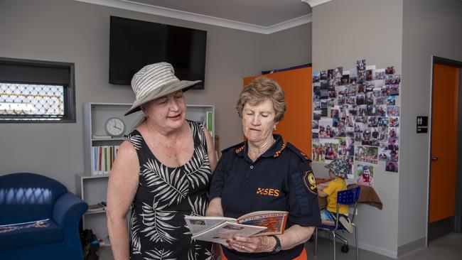 (From left) Julie Sweeney and Ann Winter, Deputy Group Leader.