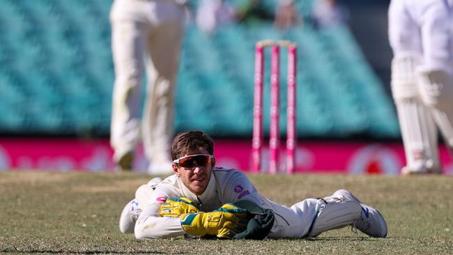 Australian captain Tim Paine had a series to forget against India. Picture: David Gray/AFP