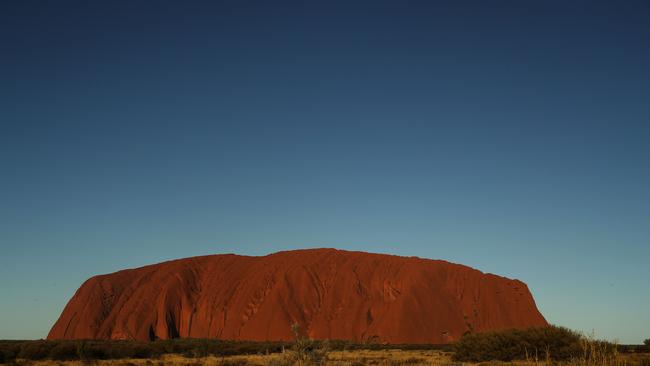 How about lighting up Uluru with advertising, too? Picture: Mark Kolbe/Getty Images for AOC