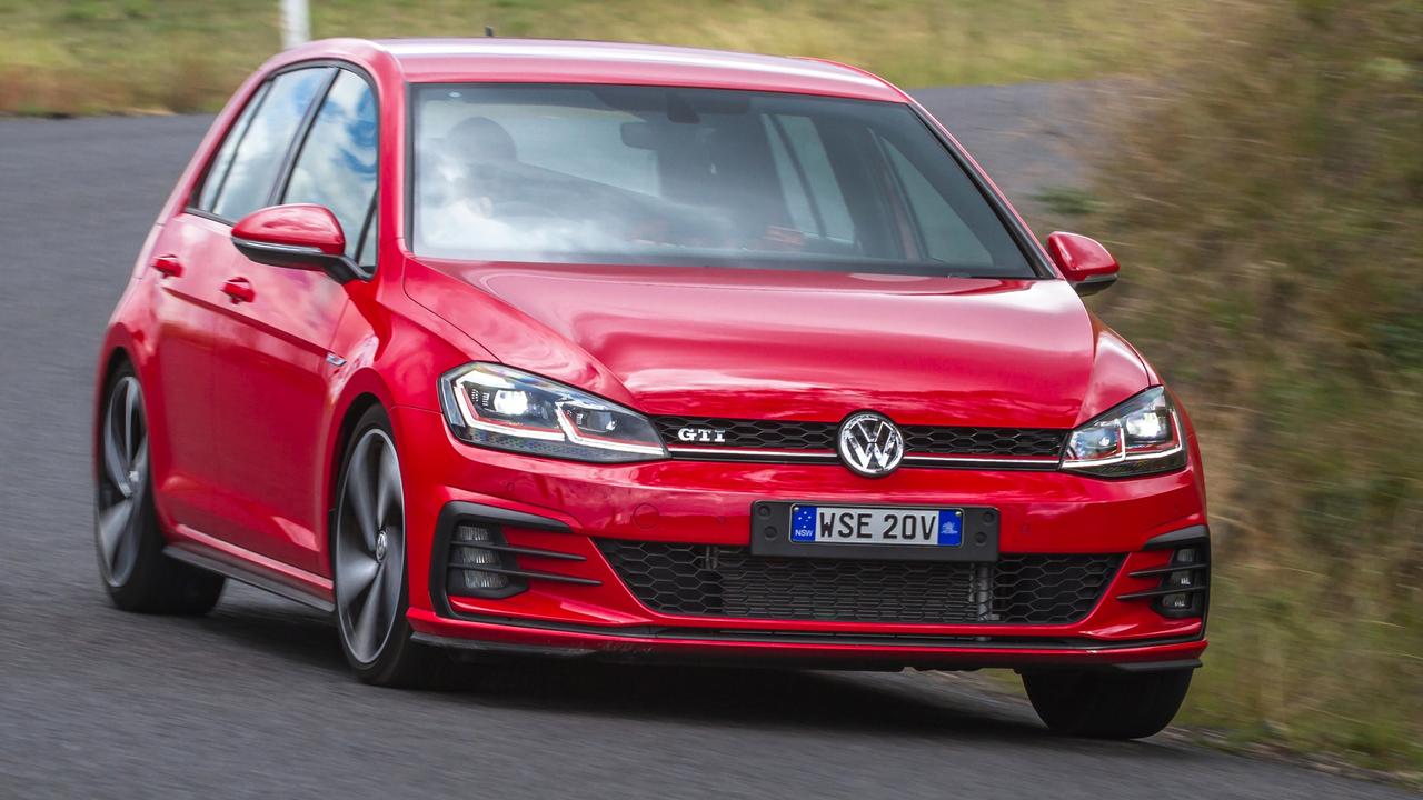 The VW Golf GTI is a veteran of the hot hatch class. Picture: Thomas Wielecki.