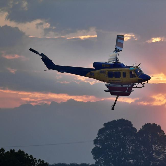 Obi Valley bushfire, Witta. Picture: Patrick Woods.