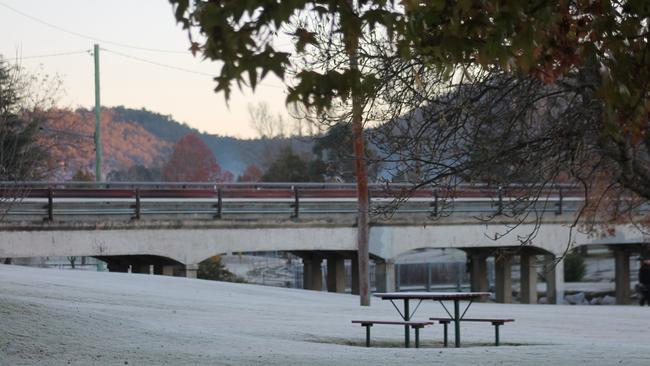 Stanthorpe temperatures dropped to -4 degrees on Thursay morning. Photo: NRM