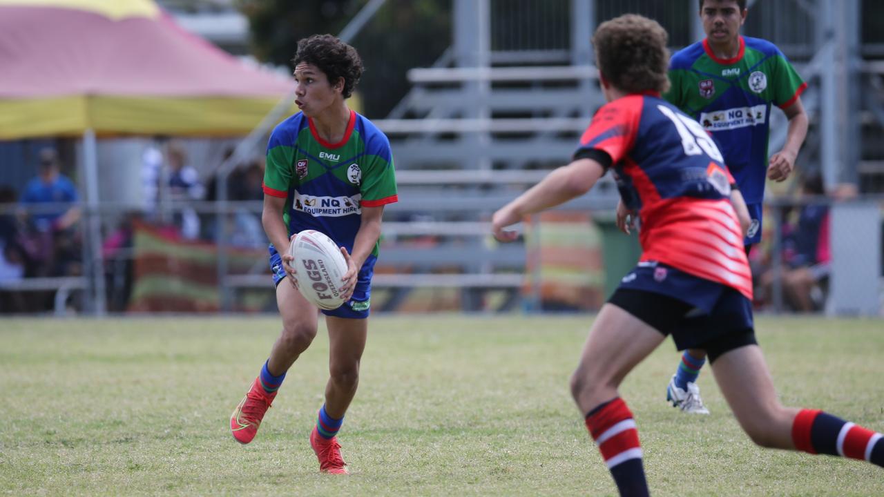 D'Artanyan Connolly in action for Innisfail.