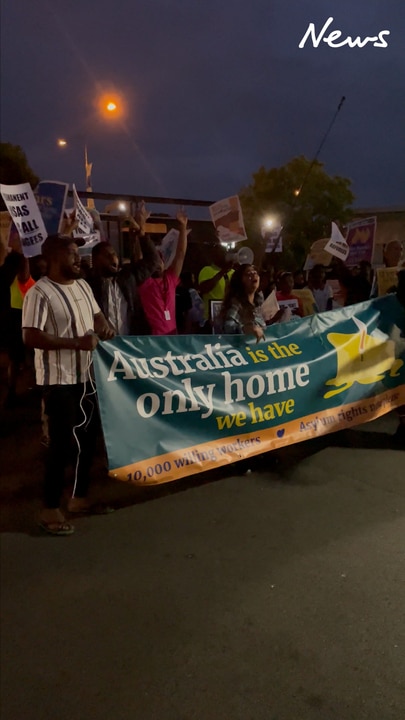 Woman collapses at refugee protest outside Labor MPs office