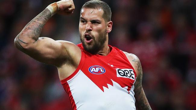 Lance Franklin is an All-Australian lock. Picture: Phil Hillyard