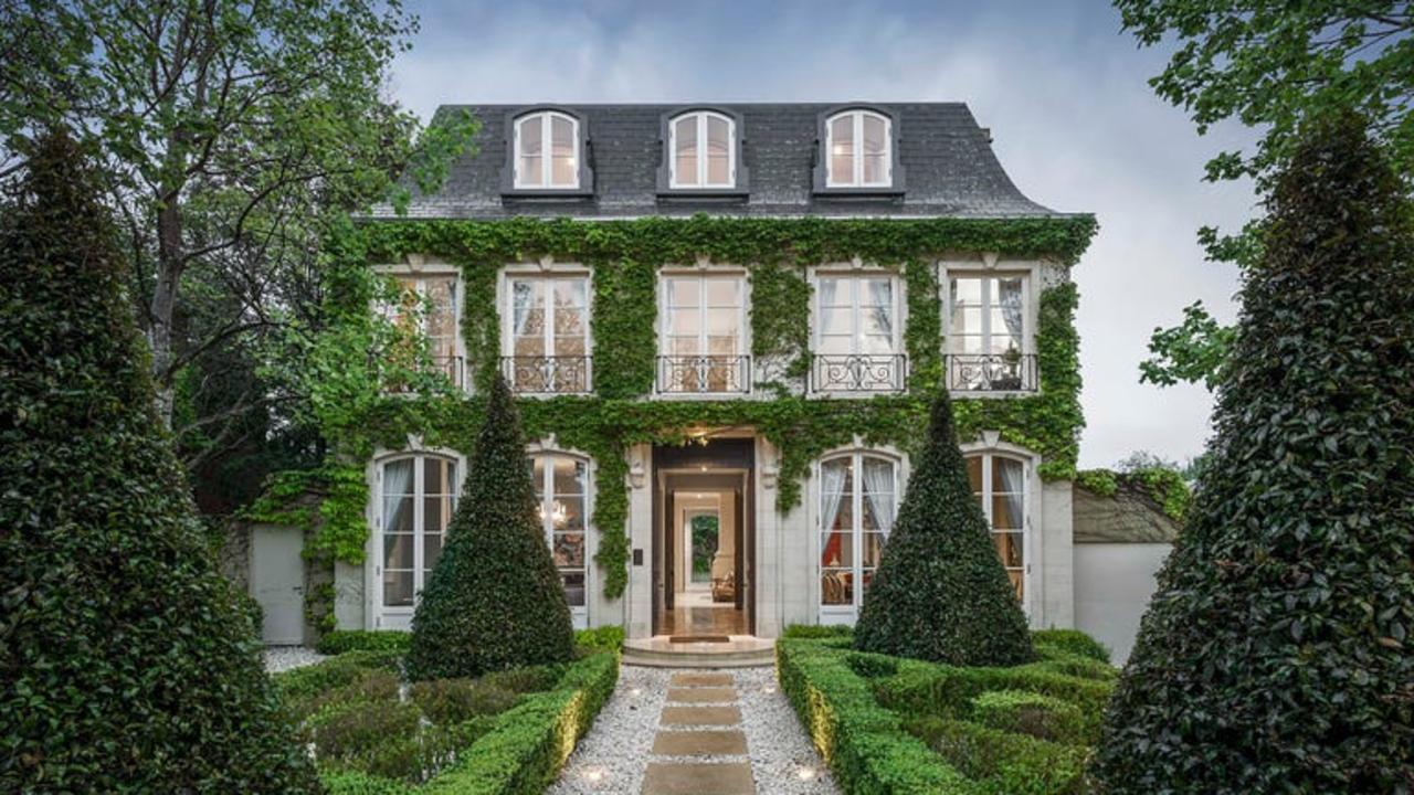 The residence at 11A Albany Rd, Toorak, has a $10.5m-$11.5m price tag.