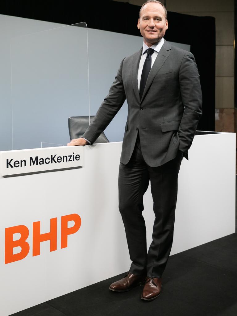 BHP chairman Ken MacKenzie. Picture: Thomas Graham