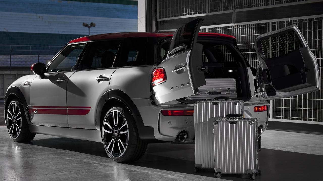 Mini Clubman is known for its rear barn doors.