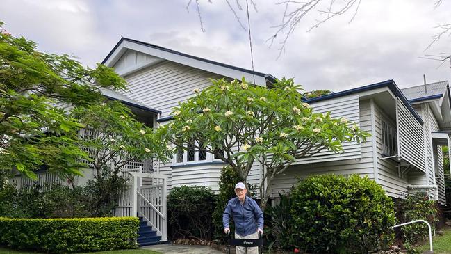 Dr John Edward O’Hagen’s outside his home at 69 Chester Rd, Annerley