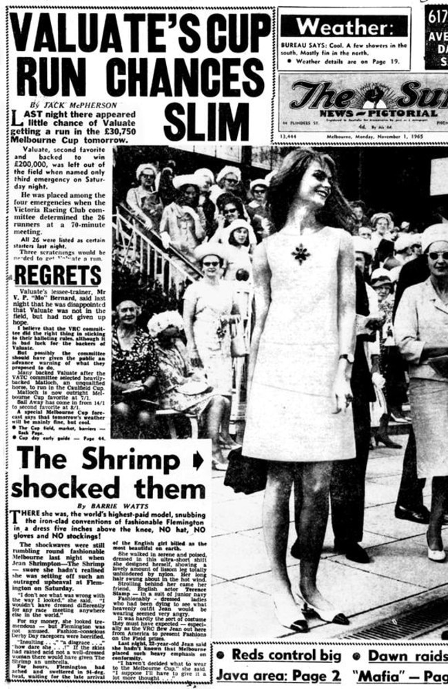 Jean shrimpton mini shop skirt melbourne cup