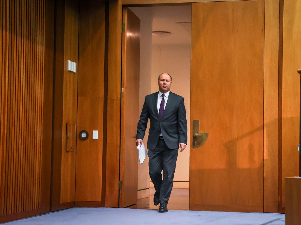 Treasurer Josh Frydenberg says Australia is in a deep recession. Picture: David Gray/Getty Images