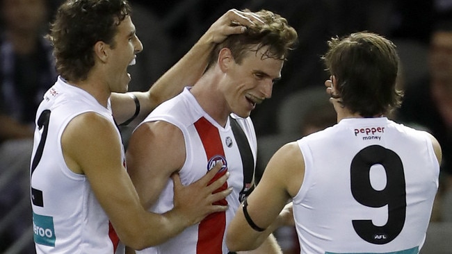 Paul Hunter will make his AFL debut on Sunday for St Kilda. Picture: Darrian Traynor/Getty Images