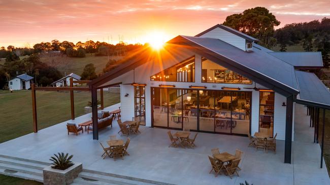 The Paddock restaurant at Beechmont Estate in the Scenic Rim.