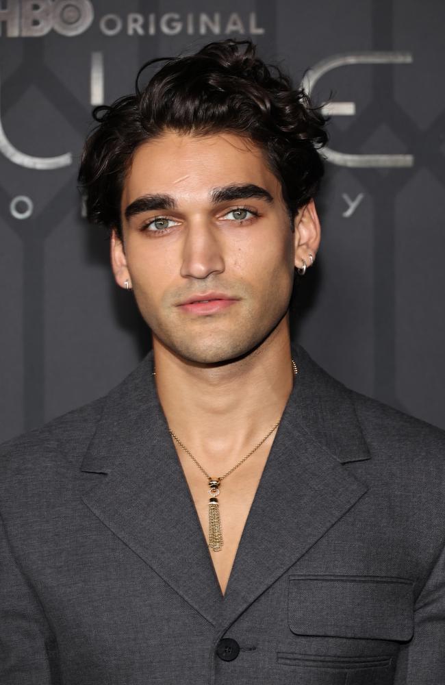 Australian actor Josh Heuston at the world premiere Dune: Prophecy in New York. Picture: Getty Images