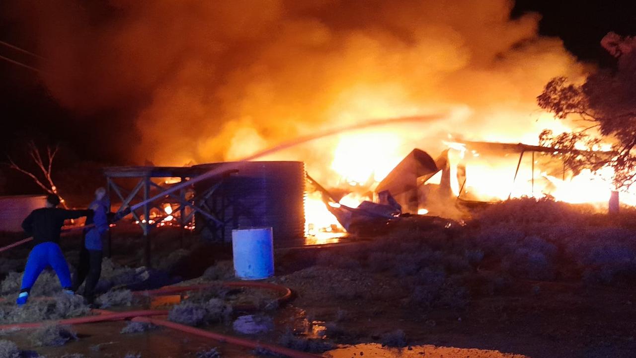 Police are investigating an overnight fire in the state’s Far North. Picture: Facebook