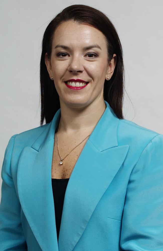 Melissa Caddick pictured when she was co principal of Wise Financial Services in 2003.