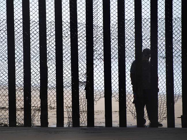 Mr Trump claims the Mexican President praised his border policies during a phone call. Picture: Jim Watson/AFP