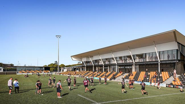 The Firehawks’ new Centre of Excellence at Langlands Park.