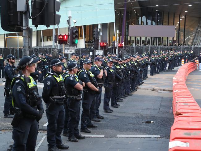 Businesses were forced to close up or restrict trade due to the disruption. Picture: David Crosling