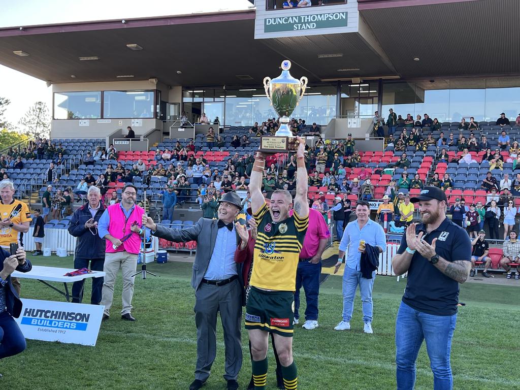 Premiership winners: 2022 Wattles side secured the win with a thrilling 51-20 victory at Toowoomba (Photo: Amanda O'Halloran)