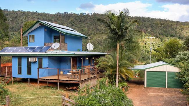 Evans’ company Healthy Everyday Ltd splashed $1 million on the Mount Warning Forest Hideaway last year. Picture: realestate.com.au