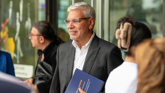 Warren Mundine at Saturday’s Bradfield preselection in Chatswood, North Sydney. Picture: Thomas Lisson