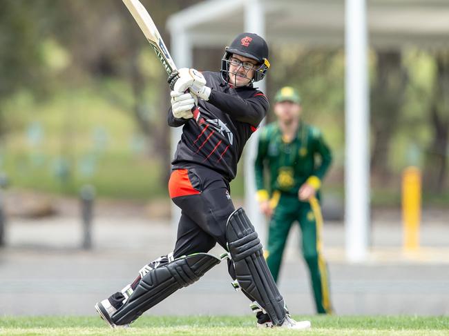 Aaron Ayre in action for Essendon. Picture: Arj Giese.