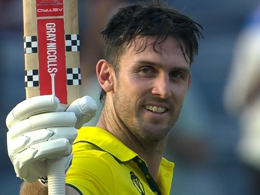 Mitchell Marsh after scoring 177 in the World Cup - Started at negative  fifty after my bowling