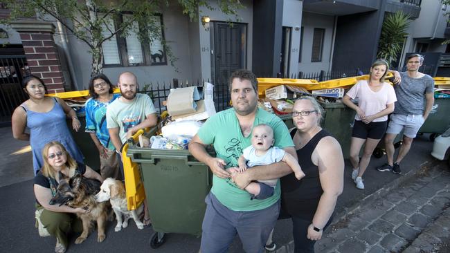 Adam Promnitz (centre) says the council is “more focused on silencing the community” than delivering good policy. Picture: David Geraghty