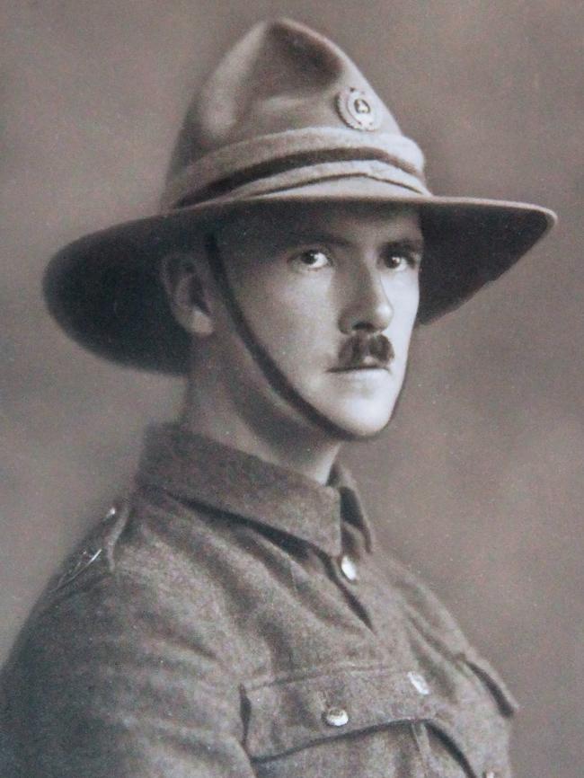 Michael Palin’s great-uncle Harry served at Gallipoli and was killed in the Somme in 1916. Picture: Supplied