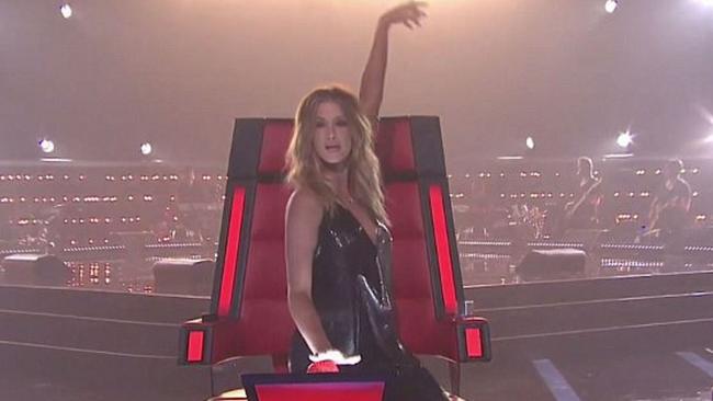 Viewers slam Goodrem’s buzzer behaviour.