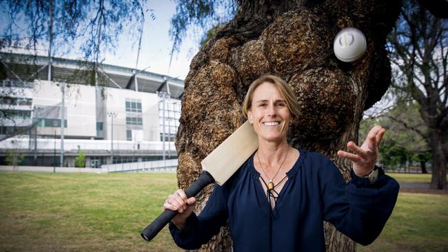 Cricket Australia’s head of community cricket, Belinda Clark. Picture: Nicole Cleary