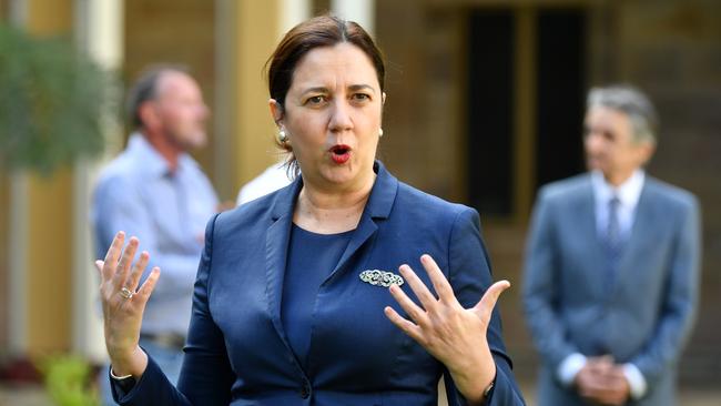 Queensland Premier Annastacia Palaszczuk (AAP Image/Darren England)