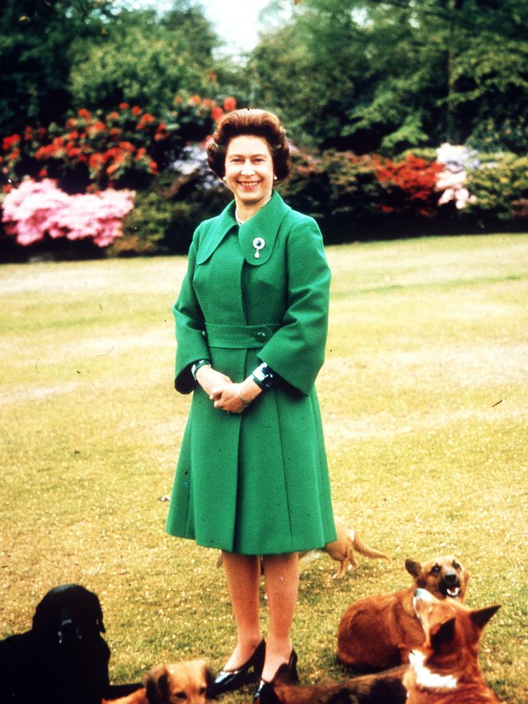 HRH sparkles in green. Picture: Anwar Hussein/WireImage