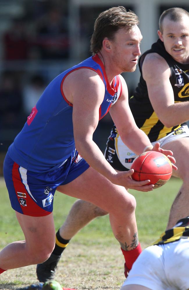 Football GFL: South Barwon v Colac.South Barwon 7 James Syddall Picture: Mark Wilson