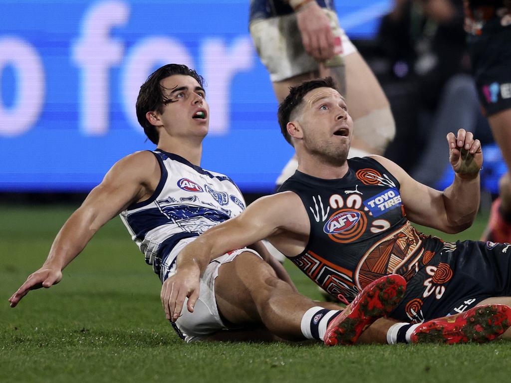 Toby Greene was the hero for the Giants on Saturday. Picture: Martin Keep/AFL Photos/Getty Images.