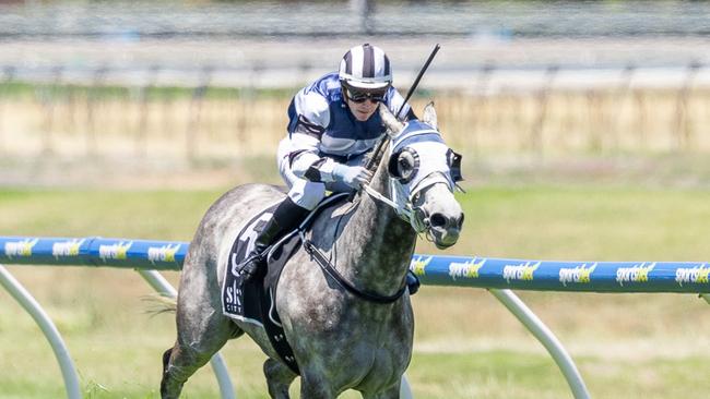 Caption: Kova was too quick for her rivals. Picture: Makoto Kaneko